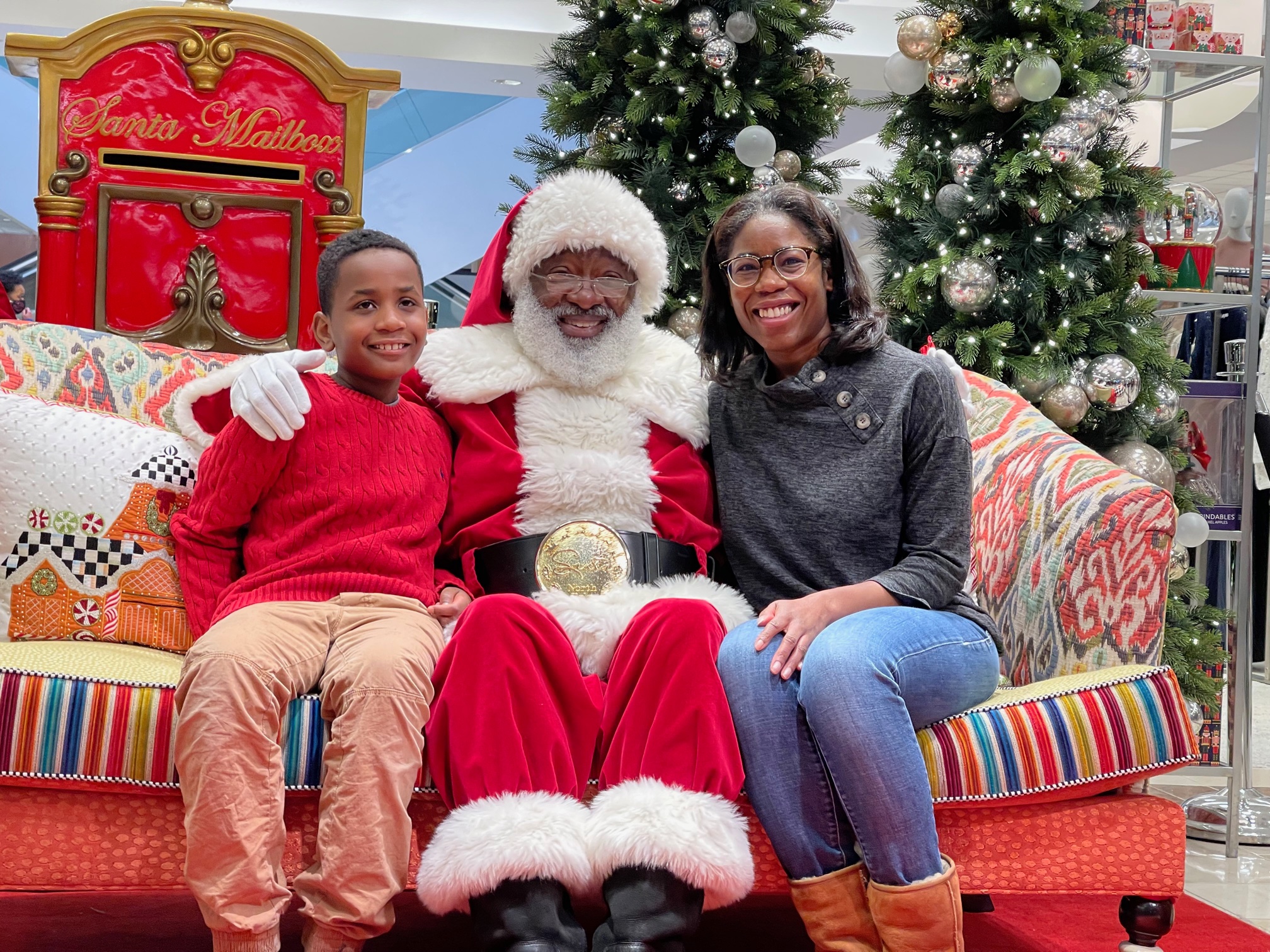 Children of Color Greet a Special Santa | Kid Reporters' Notebook ...